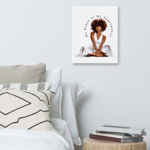 Peace Is My Superpower Canvas